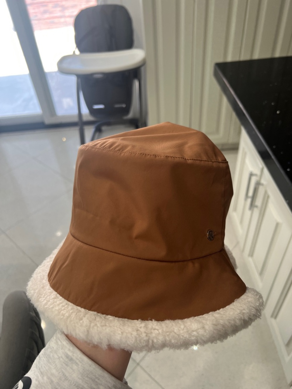 Lululemon Fleece Trim Bucket Hat - Brown